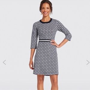 Draper James navy & white dress